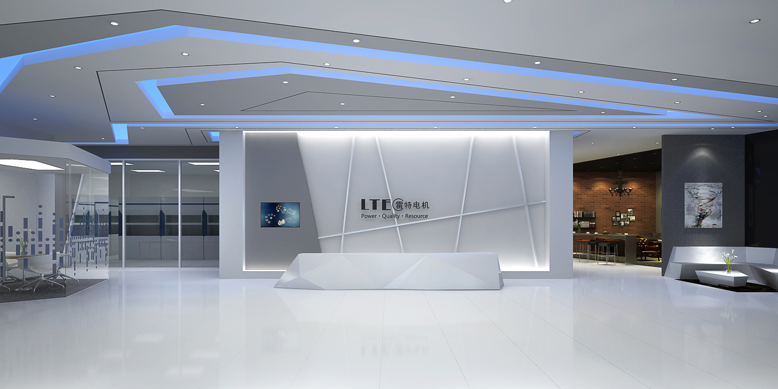 吴忠雷特机电办公室装修工程
